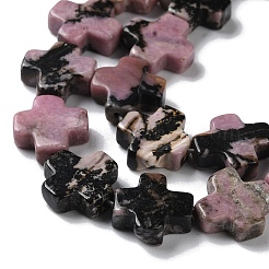 Natur Rhodonit Perlen Stränge&nbsp;G-M418-B01-01