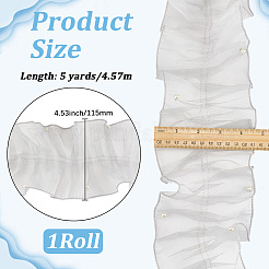 Ruban de dentelle de polyester&nbsp;OCOR-WH20018-62D
