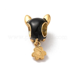 Perlas europeas de esmalte de acero inoxidable 304 con revestimiento iónico (IP)&nbsp;STAS-G308-03G