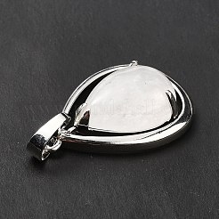 Pendentifs de cristal de quartz naturel&nbsp;G-B033-04P-20
