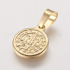 Pendentifs en acier inoxydable 304 avec placage ionique (IP)&nbsp;X-STAS-E117-02G