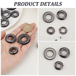 18 pz. 3 stili di occhielli in lega&nbsp;FIND-CL0002-21B