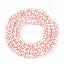 Peinture au four brins de perles de verre nacré&nbsp;HY-N002-3mm-A10