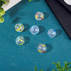 6pcs 3 Farben transparente Glasperlen&nbsp;GLAA-TA0003-97