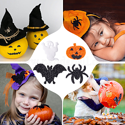 Pegatinas de tela no tejida decoraciones de halloween&nbsp;AJEW-GF0005-07