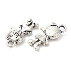 Niña de estilo tibetano charms de aleación de zinc&nbsp;TIBEP-Q033-107