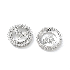 Pendentifs en laiton Shegrace avec zircon cubique transparent&nbsp;XGRQ3K640-565P