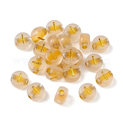 Leuchtende transparente Acrylperlen&nbsp;OACR-P037-01B-I
