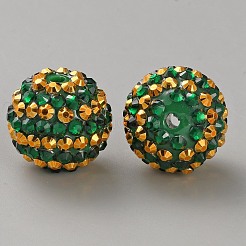 Harz Strass Perlen&nbsp;RB-WH0003-08I