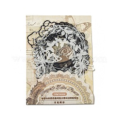 10 ensemble d'autocollants imperméables pour animaux de compagnie en dentelle vintage de 10 styles&nbsp;DIY-M066-05B