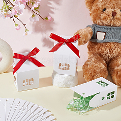 Geschenkboxen aus Papier in Hausform&nbsp;ABAG-WH0040-41B