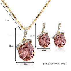 Collana con pendente in lega a goccia&nbsp;FS-WGD5ABC-02