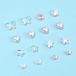 16 stücke 8 arten uv beschichtung kunststoff imitation perle perlen&nbsp;KY-FS0001-47