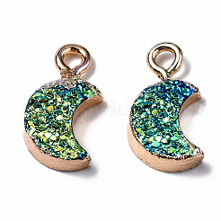 Ciondoli di resina druzy&nbsp;RESI-S383-007-B01