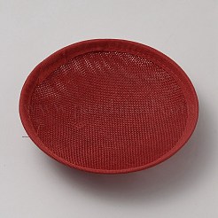 Runder Fascinator-Hutsockel aus Hanfimitat für Modewaren&nbsp;AJEW-WH0472-45A-06