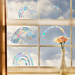 Regenbogen-PVC-Laser-Klebeaufkleber&nbsp;DIY-WH0273-49