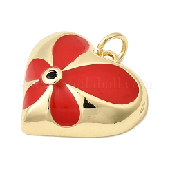 Ottone micro spianare pendenti zirconi&nbsp;KK-H267-029G-03