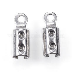 Anlaufgeschützte 304 Edelstahl-Klapp-Crimp-Enden&nbsp;STAS-P107-07P