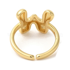 Polsini aperti in ottone&nbsp;RJEW-U008-06W-G