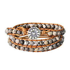 Armbänder aus Natursteinperlen&nbsp;WG9B6C1-01