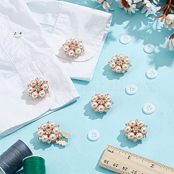Legierung Rhinestone Manschettenknöpfe&nbsp;DIY-HY0002-72
