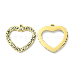 Echte 14 Karat vergoldete Anhänger aus 304er Edelstahl&nbsp;STAS-L269-009G-03