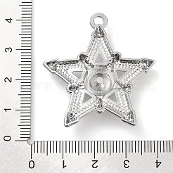 Legierung rhinestone-anhänger&nbsp;ALRI-S001-16P-02