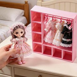 1 set di accessori per bambole in plastica in scatola espositiva&nbsp;ODIS-PH0009-45B