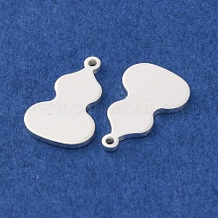 925 dije de calabaza en blanco de plata esterlina&nbsp;STER-F057-06S