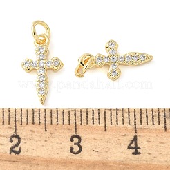 Ottone micro spianare fascino zirconi&nbsp;KK-U056-26G