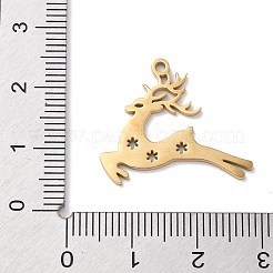 Weihnachtsthema 304 Edelstahlanhänger&nbsp;STAS-R003-04G-06