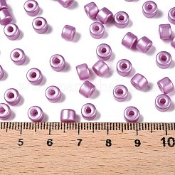 Perles de verre nacrées avec peinture à cuisson&nbsp;SEED-T008-03L