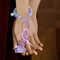 Pulsera con llavero de cuentas para mujer&nbsp;JX425B