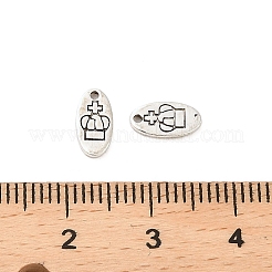 Colgantes de la aleación de estilo tibetano&nbsp;PALLOY-R145-18B-AS