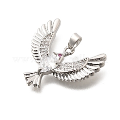 Pendentifs en laiton avec zircone cubique&nbsp;KK-B187-11P