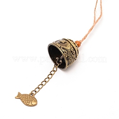 Campanelli eolici in ottone&nbsp;HJEW-WH0042-01