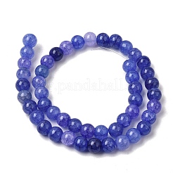 Chapelets de perles en verre craquelé&nbsp;GLAA-F098-05C-11