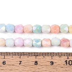 Anlaufschutz-Glasperlenstränge mit galvanischer Beschichtung&nbsp;X-GLAA-N057-6mm-08