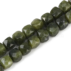Natürliche chinesische Jadeperlenstränge aus dem Süden&nbsp;G-H078-C40-6mm
