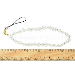 Chip opalite e cinturini mobili con perline rotonde in plastica ccb&nbsp;HJEW-FZ00002