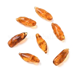 Perline acriliche bicolore effetto pietra preziosa&nbsp;AC-CBA6852-01D