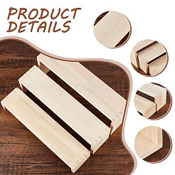 Présentoirs en bois à 3 étage&nbsp;ODIS-WH0030-84