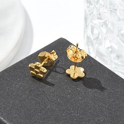Boucles d'oreilles à tige en acier inoxydable 304 pour femmes&nbsp;LS-STAS-Z117-14G-05