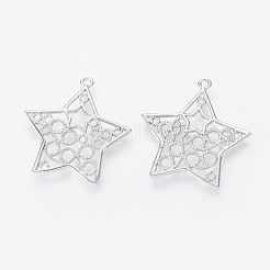 Messing Anhänger & Charms&nbsp;KK-L180-064P