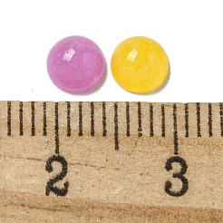 Gefärbte natürliche weiße Jade Cabochons&nbsp;X-G-Q173-01B-19