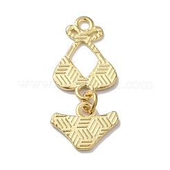 Pendentifs émail en alliage doré&nbsp;ENAM-O052-01G-01