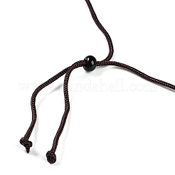 Halsketten mit Schmetterlingsanhänger aus natürlichem Jadeit&nbsp;NJEW-F321-04