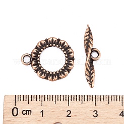 Tibetischen Stil Knebelverschlüsse&nbsp;RLF11359Y-NF