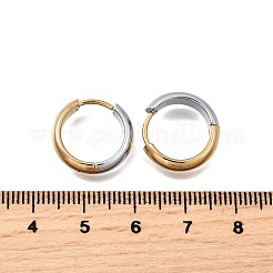 Creolen aus Edelstahl 304&nbsp;EJEW-Z123-01B-GP