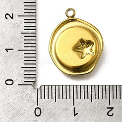 304 Edelstahl-Emaille-Anhänger&nbsp;STAS-Z163-19G-06